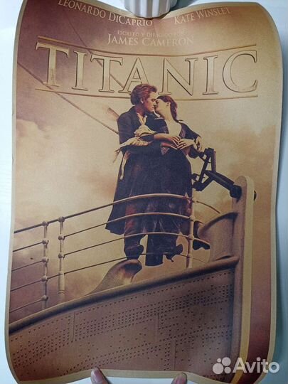 Плакат постер картина Титаник