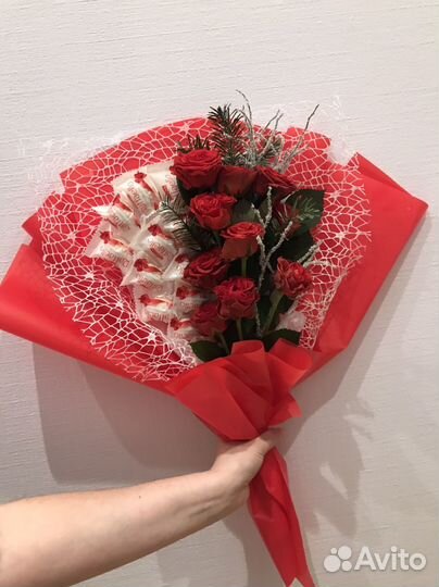 Букет из конфет рафаэлло