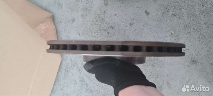 Передние тормозные диски audi 345мм a6 c7