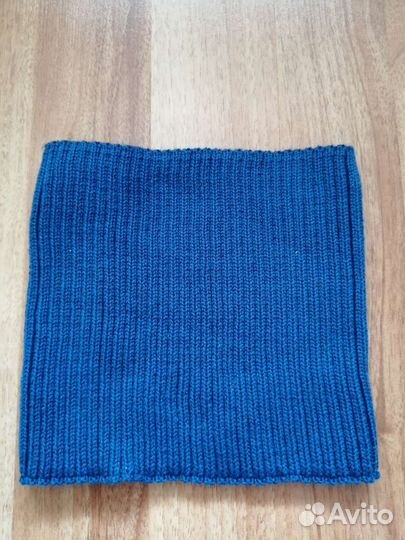 Комплект шапка и снуд на весну