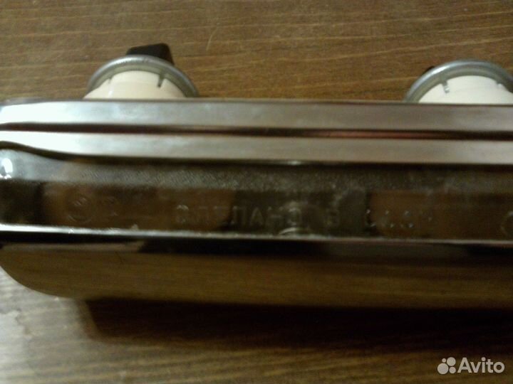 Подсветка заднего номера ваз2101 СССР хром металл