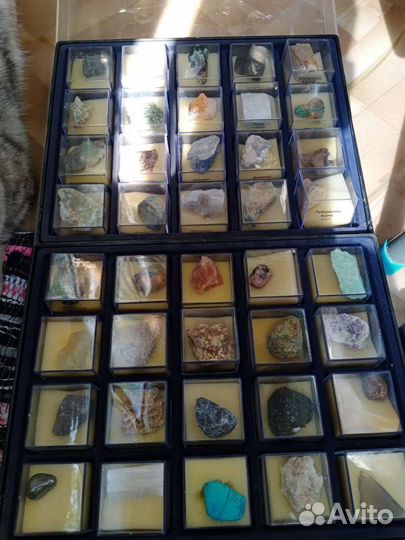 100 прекрасных минералов: коллекция камней