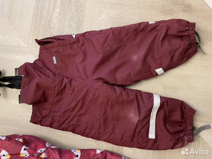 Комплект зимний штаны куртка lassie 86 (92) флиска