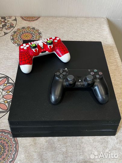 Sony playstation 4 pro PS4 с коллекцией игр