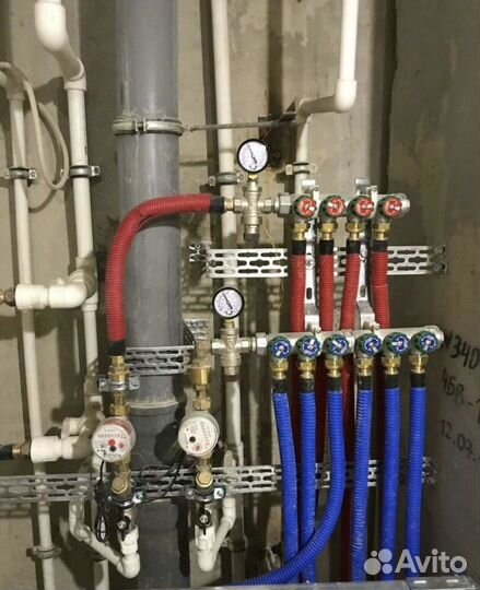 Услуги сантехника отопление