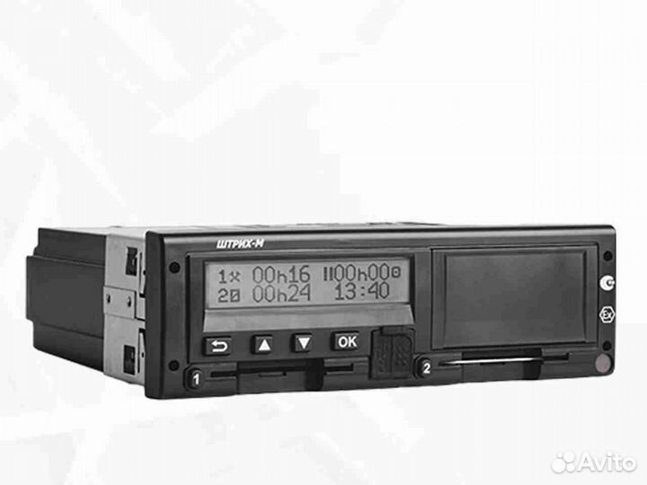Тахограф Штрих-М с чипом скзи (Гарантия 1 год)