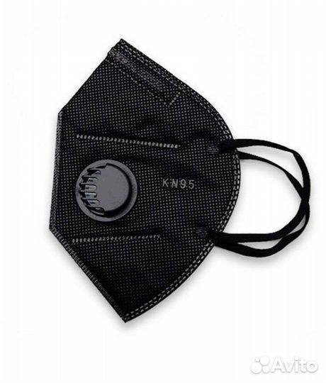 Респиратор Kn95 чёрный