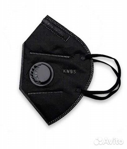 Респиратор Kn95 чёрный