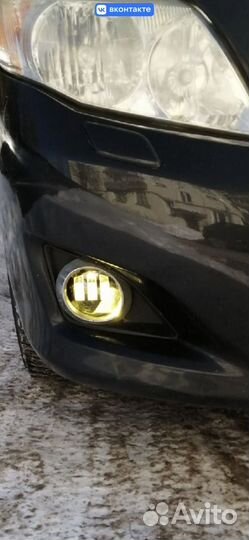 Led птф toyota corolla e150 2 режима