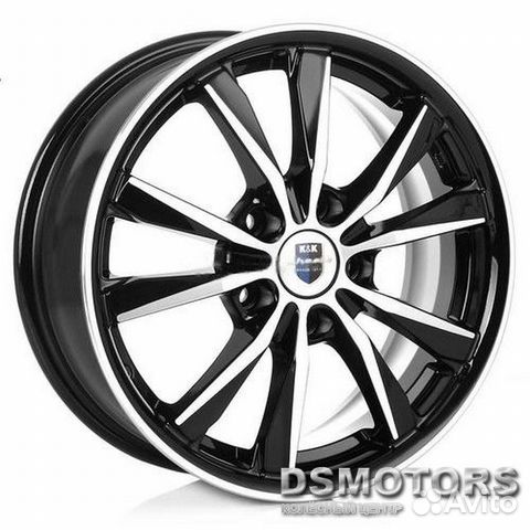 Диски Спайдер 6.5/16 5x114.3 ET43 d67.1 алмаз чёрн