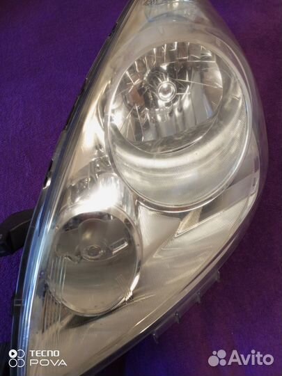 Фары на Nissan Note