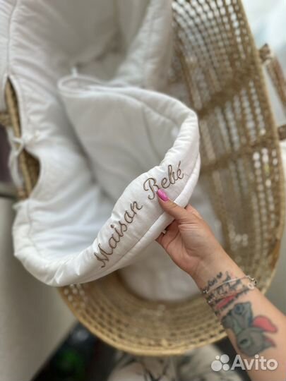 Люлька колыбель плетеная