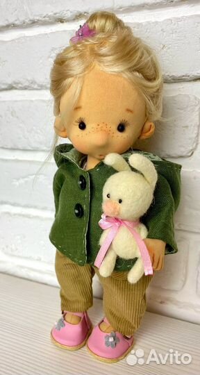 Куколка текстильная (щекастик)