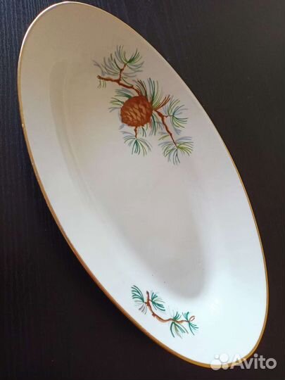 Фарфор СССР, крышки, тарелки