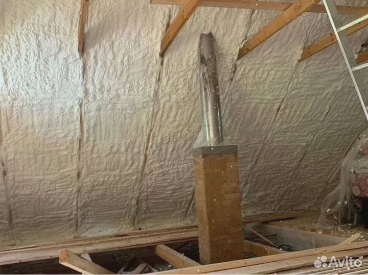 Утепление крыши