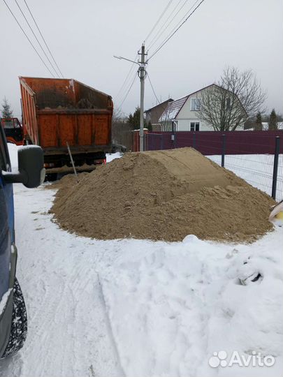 Песок щебень Симоновск Ступино