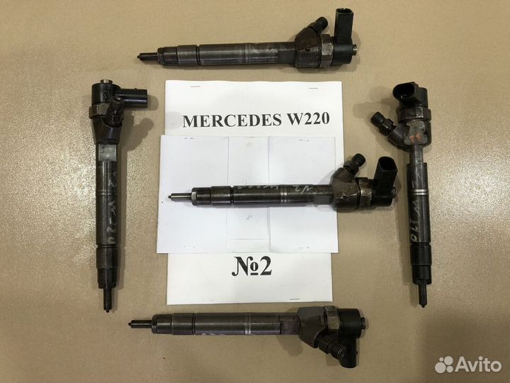 Форсунки топливные Mercedes W220 M628