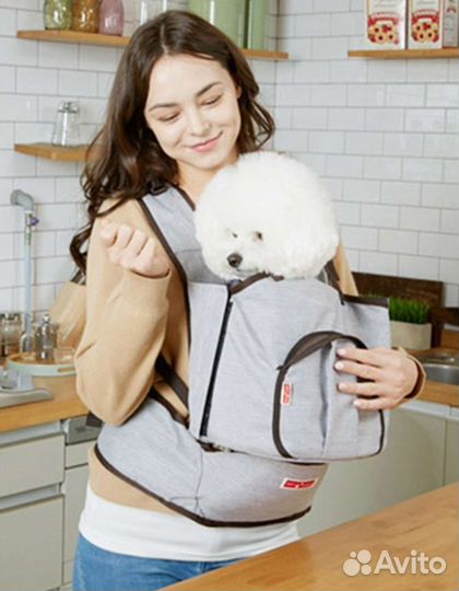 Эргорюкзак для собак слинг переноска