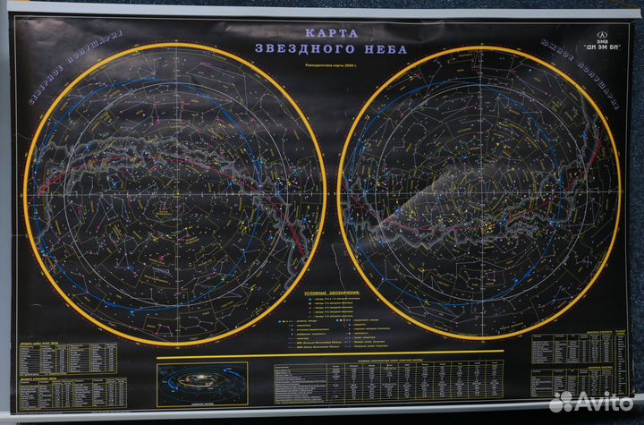 Карта звездного неба