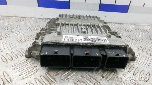 Блок управления двс citroen C4 picasso 1 (UBN27PC0