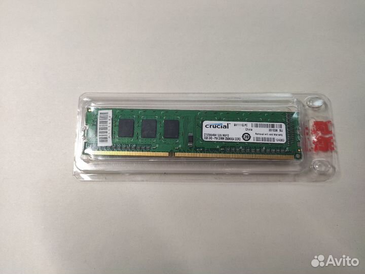 Оперативная память DDR3, DDR2, DDR