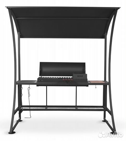 Мангал с навесом MAX