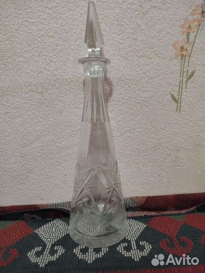 Графин хрустальный СССР