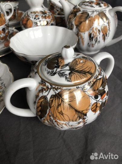 Сервиз чайный лфз Золотая осень