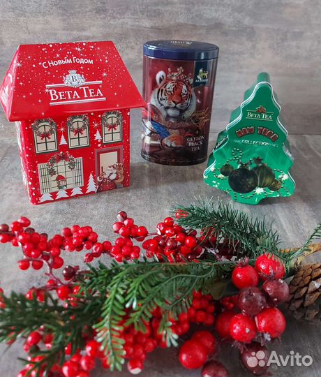 Жестяные коробки из под чая