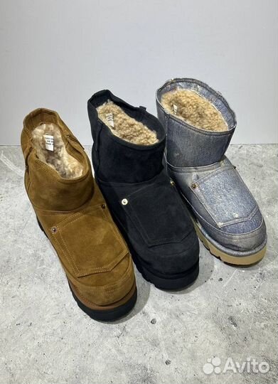 Очень теплые ботинки Acne Studio