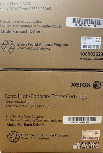 Картридж Xerox 106R03623