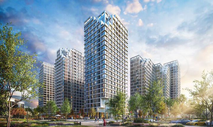 1-к. квартира, 46,5 м², 11/15 эт.