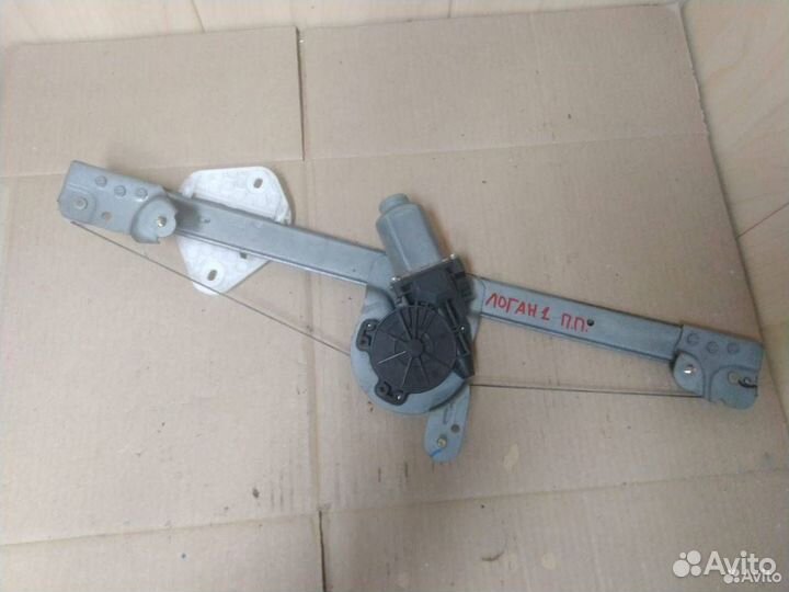 Стеклоподъемник передний правый Renault Logan
