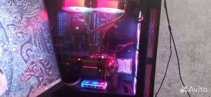 Компьютер,системный блок,монитор