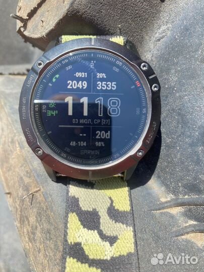 Часы garmin fenix 6x pro sapphire