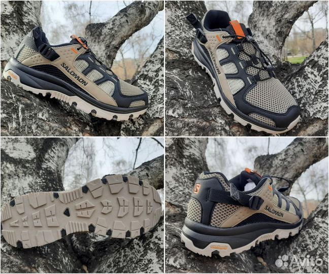 Треккинговые кроссовки летние Salomon
