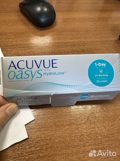 Линзы acuvue oasys -1,75