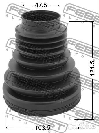 Febest 2715P-XC90F Пыльник ШРУСа внутреннего компл