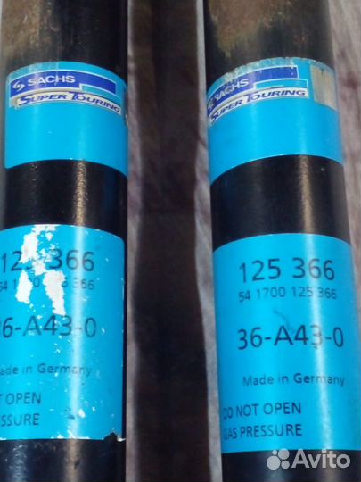 Амортизатор задний mercedes SLK