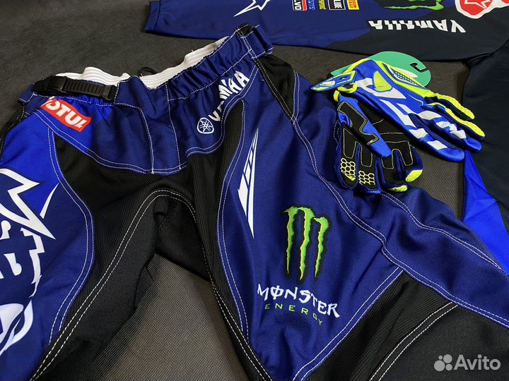 Костюм для мотокросса Yamaha Monster energy