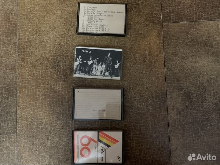 Кассеты СССР 82-89 Майк, Цой, Янка, Кино