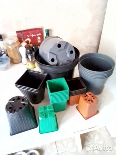 Цветочные горшочки