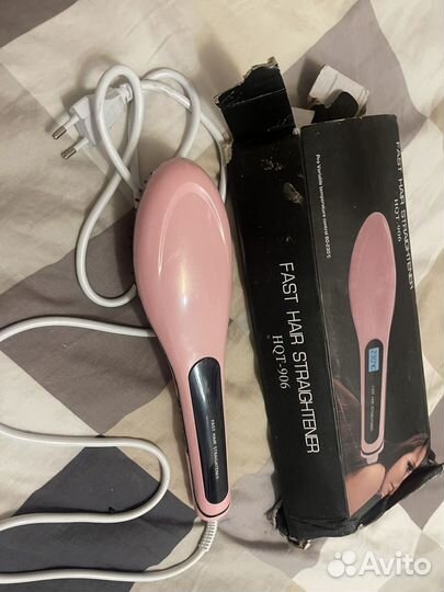 Выпрямитель для волос Fast Hair расческа