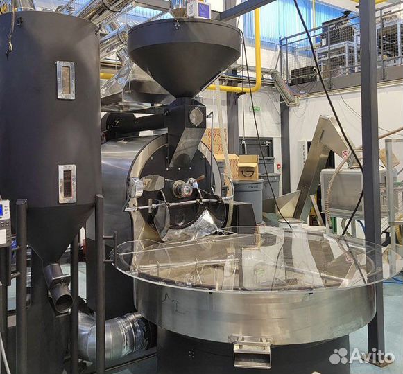 Ростер для обжарки кофе на 60кг +дожигатель