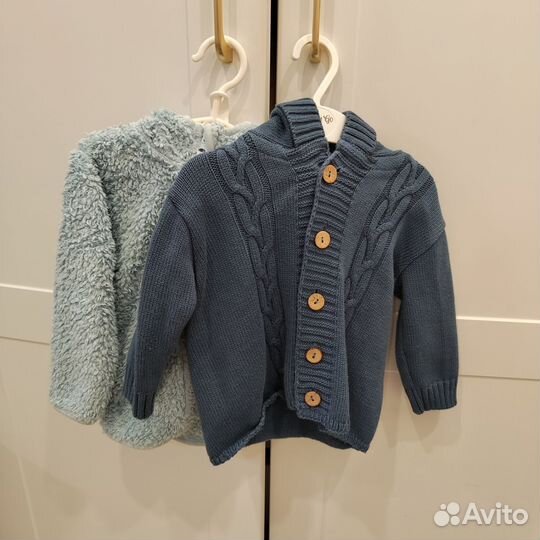 Две кофты на мальчика 86 92