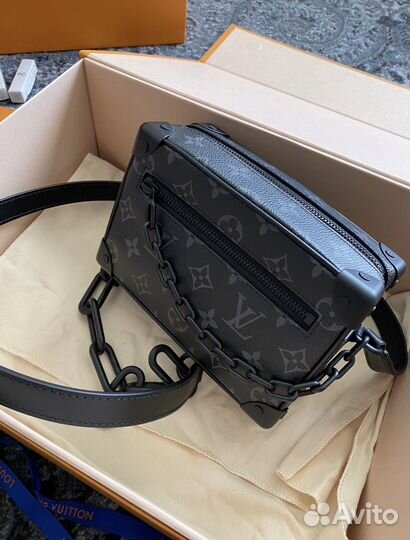 Сумка Louis Vuitton soft trunk мужская через плечо