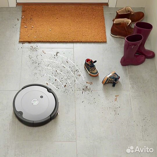 Робот-пылесос iRobot 694, серебристый