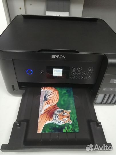 Мфу цветной Epson EcoTank L4160. Дуплекс