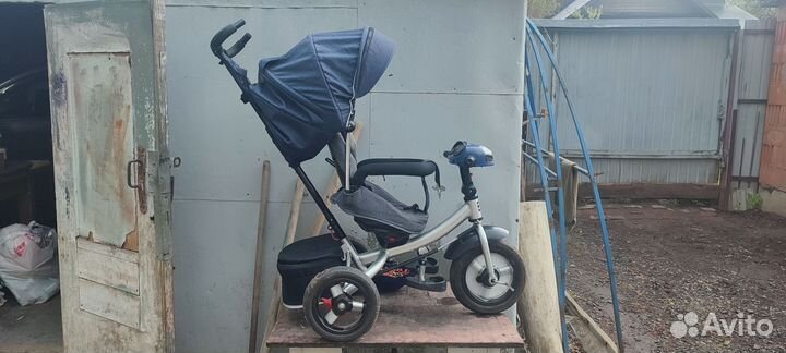 Детский трехколесный велосипед складной бу