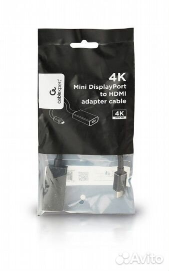 Переходник miniDisplayPort - hdmi Cablexpert